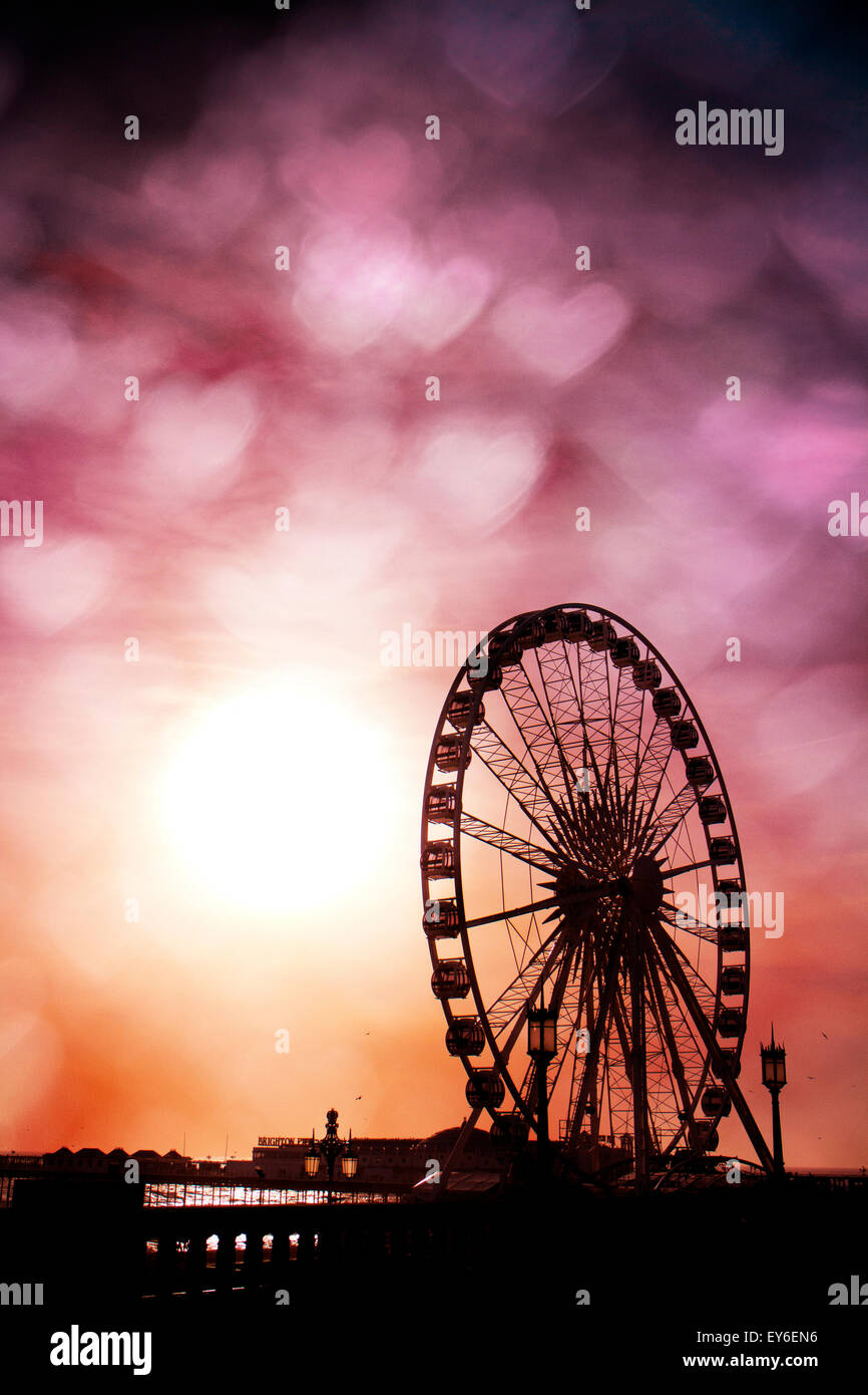 Ruota di Brighton, Brighton East Sussex, Regno Unito © Clarissa Debenham / Alamy Foto Stock