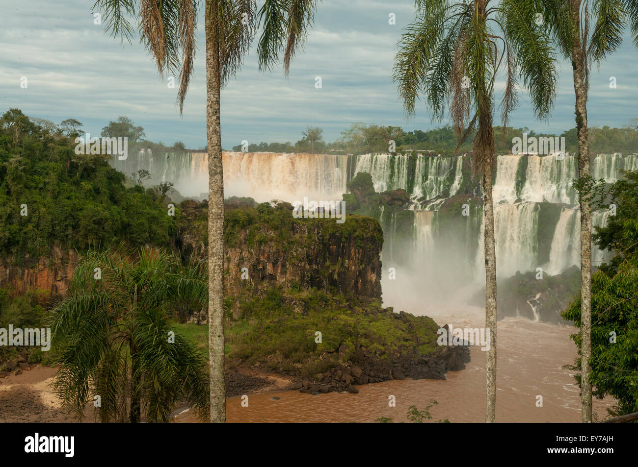 Argentina lato di Iguassu Falls, Argentina Foto Stock