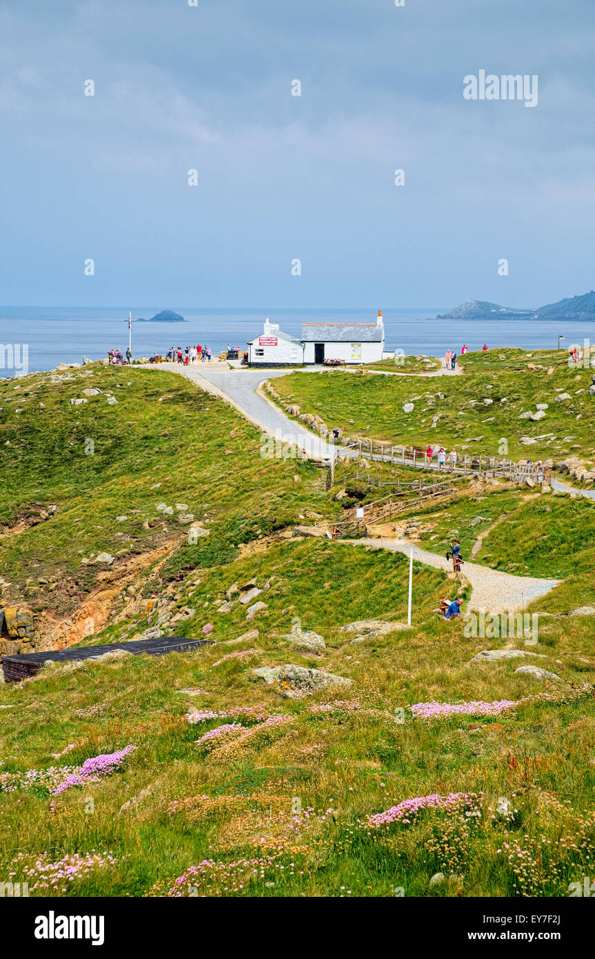 Land's End, West Cornwall, England, Regno Unito Foto Stock
