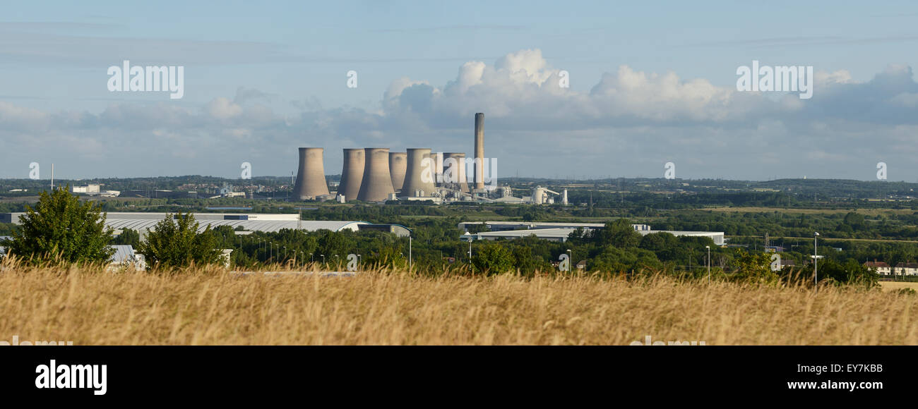 Fiddlers Ferry power station nel Cheshire Regno Unito Foto Stock