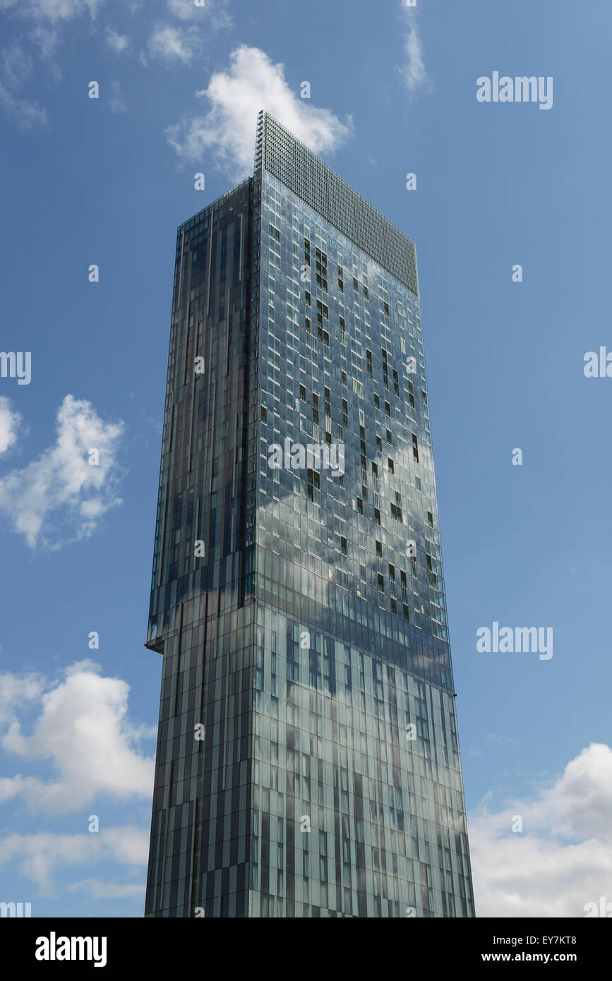 Il Beetham Tower nel centro della città di Manchester Foto Stock