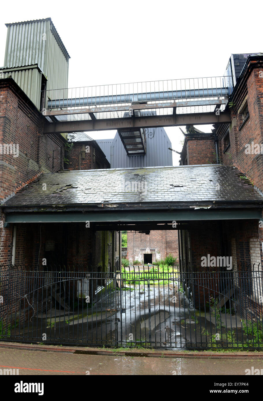 Langley Maltings Grade II-elencati struttura vittoriana in Oldbury West Midlands, Regno Unito Foto Stock