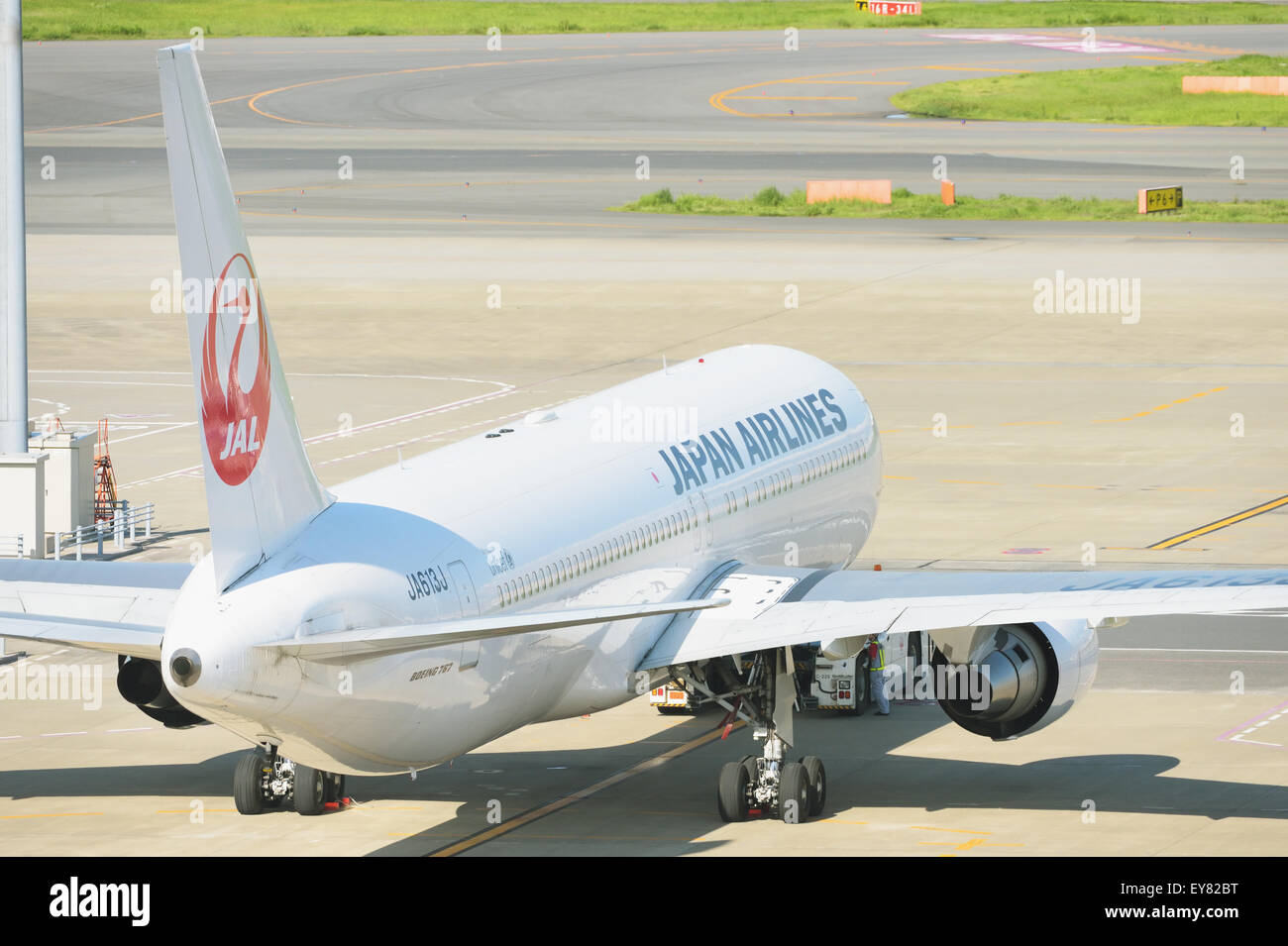Di Haneda Tokyo International Airport, Tokyo, Giappone Foto Stock