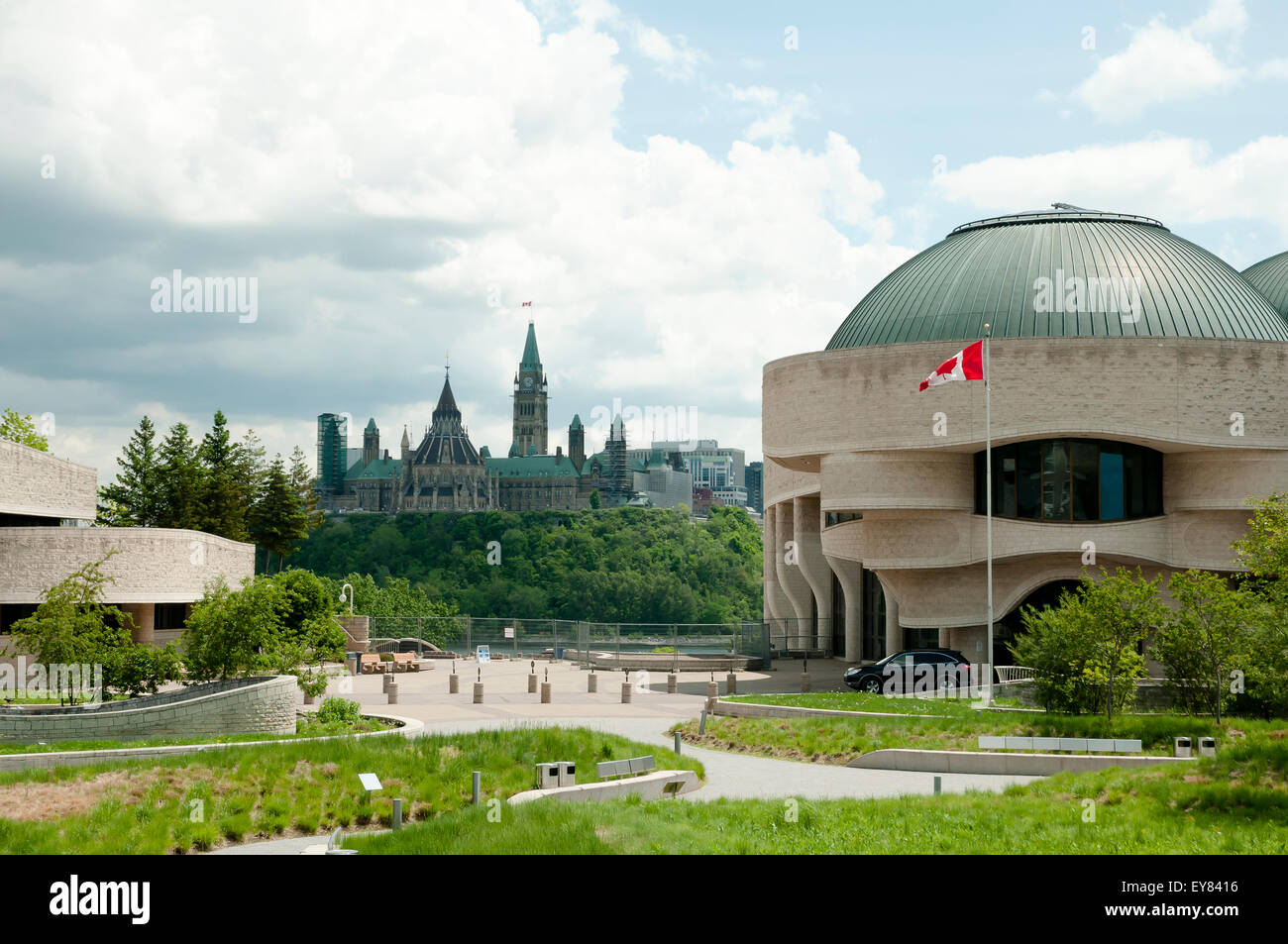 Museo canadese della storia - Ottawa - Canada Foto Stock