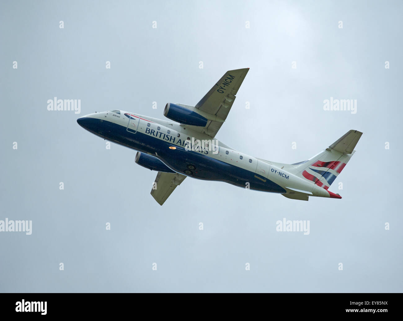 British Airways - Sun Air franchising Dornier 328-310 Jet. SCO 9998. Foto Stock