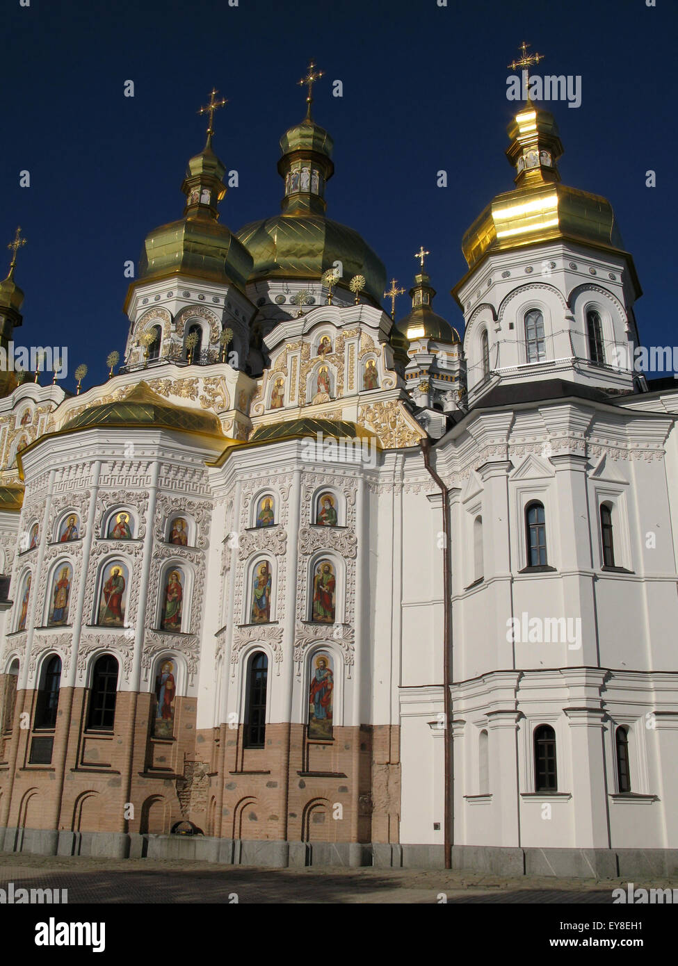 Il tempio principale dell'Kiev-Pechersk Lavra - Cattedrale dell'Assunzione (Chiesa della Grotta Grande) Foto Stock