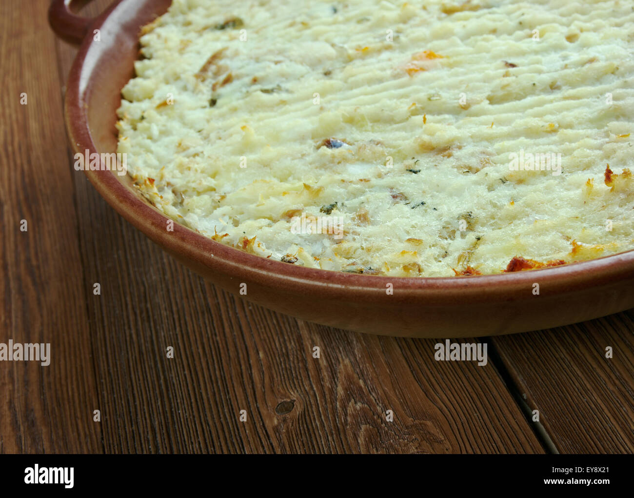 Brandade - Emulsione di baccalà con patate.tradizionale in Spagna e Francia Foto Stock