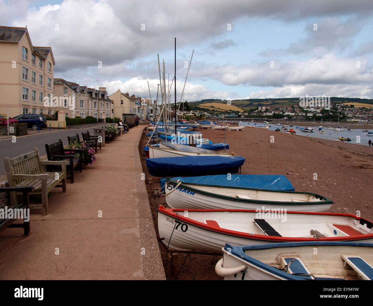 Shaldon, Devon, Regno Unito Foto Stock