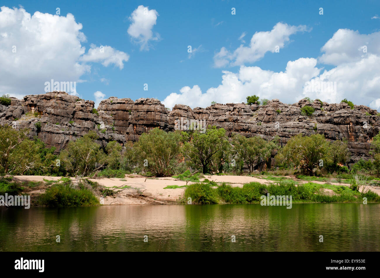 Geikie Gorge National Park - Kimberley - Australia Foto Stock