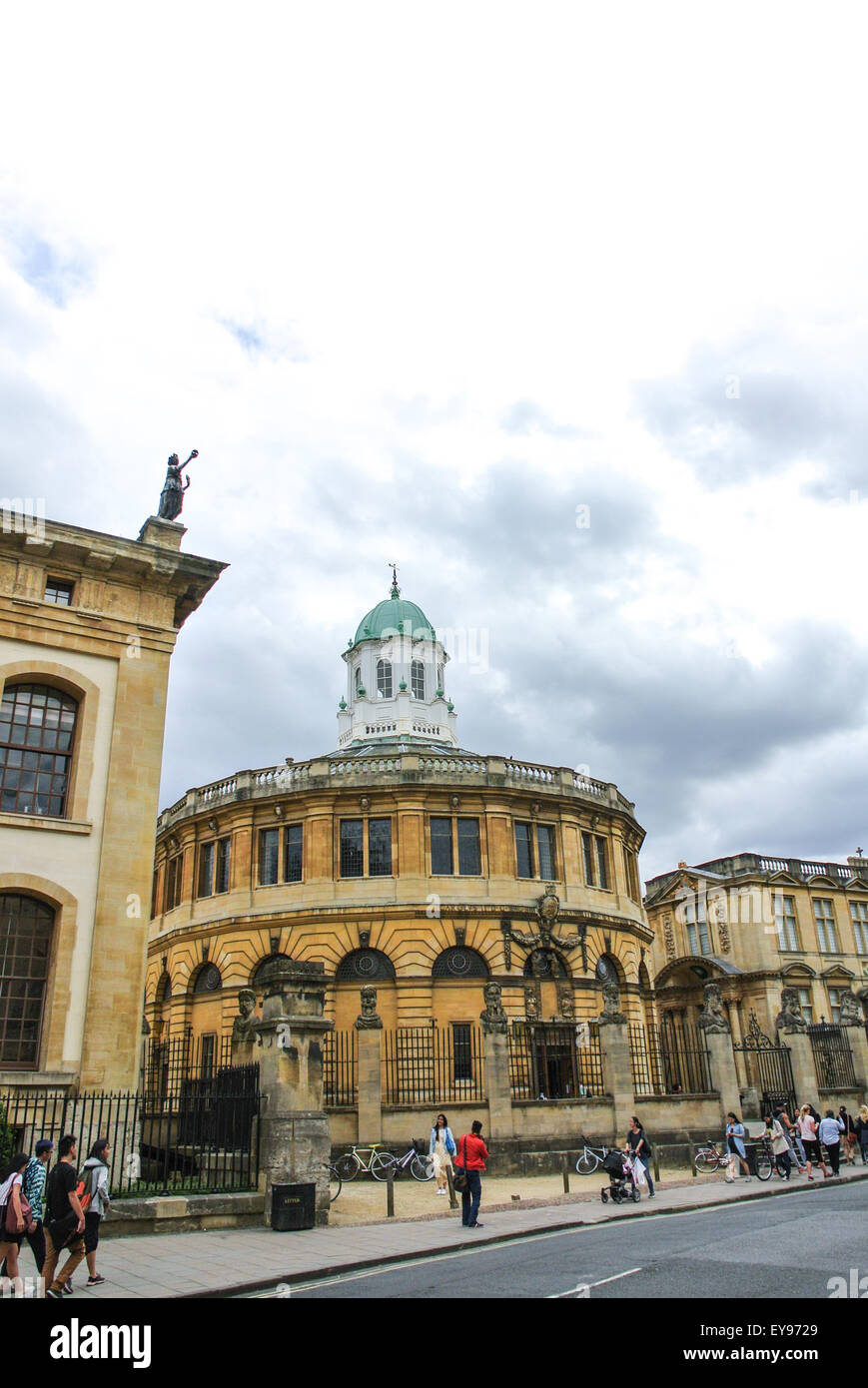 Sheldonian Theatre Oxford Foto Stock