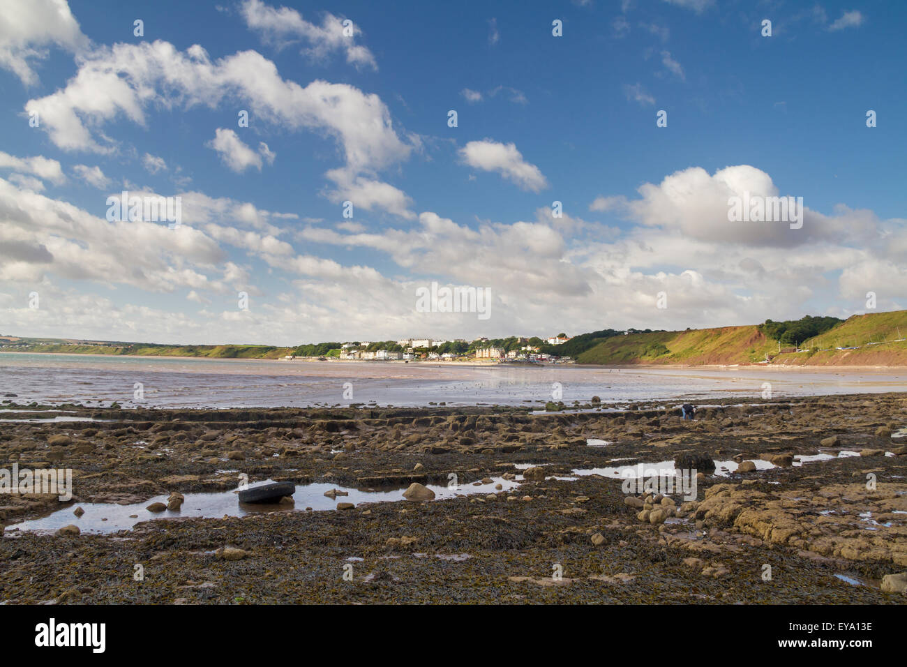 Filey località balneare North Yorkshire Regno Unito Foto Stock