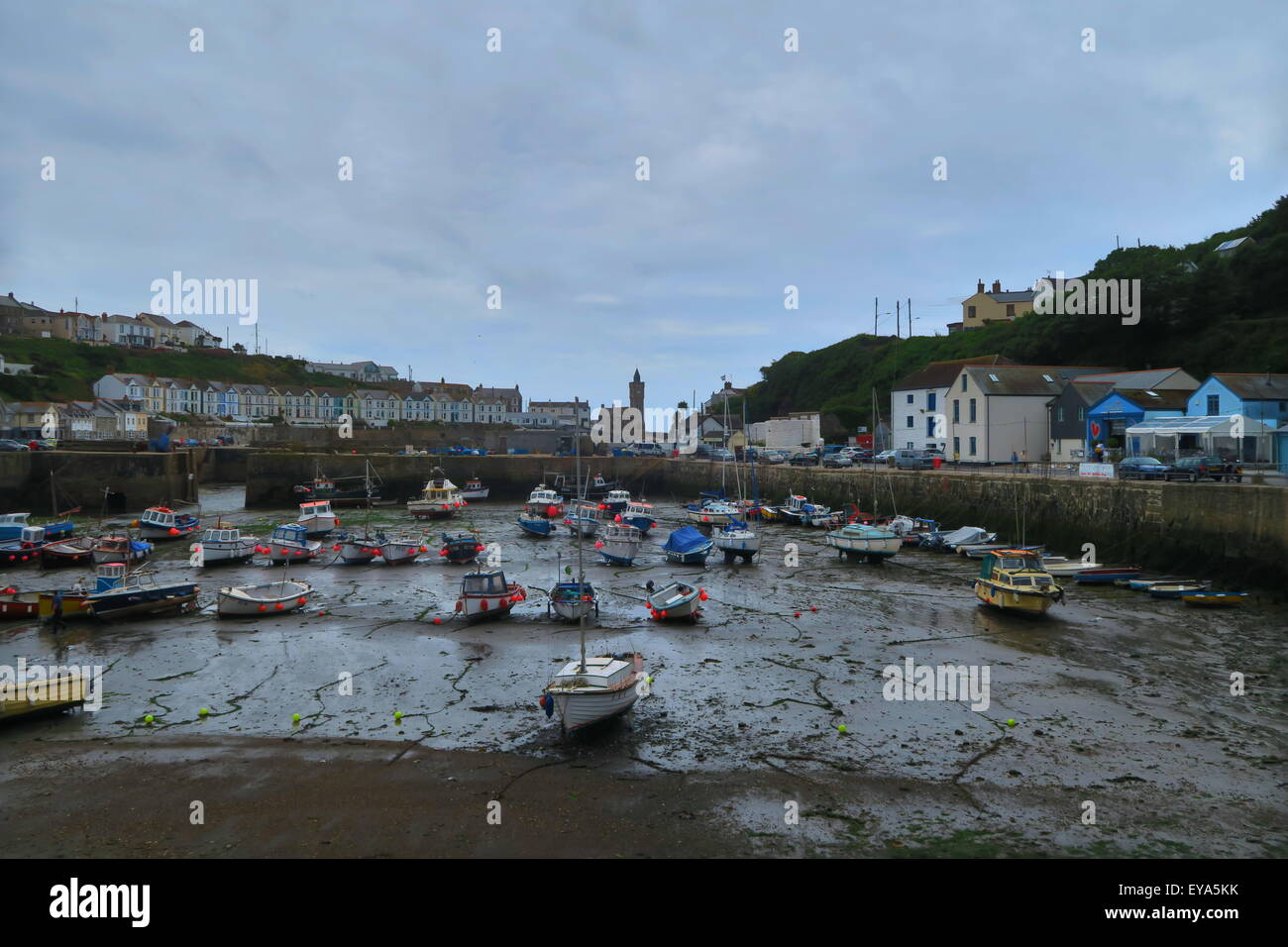 Porto Porthleven Foto Stock