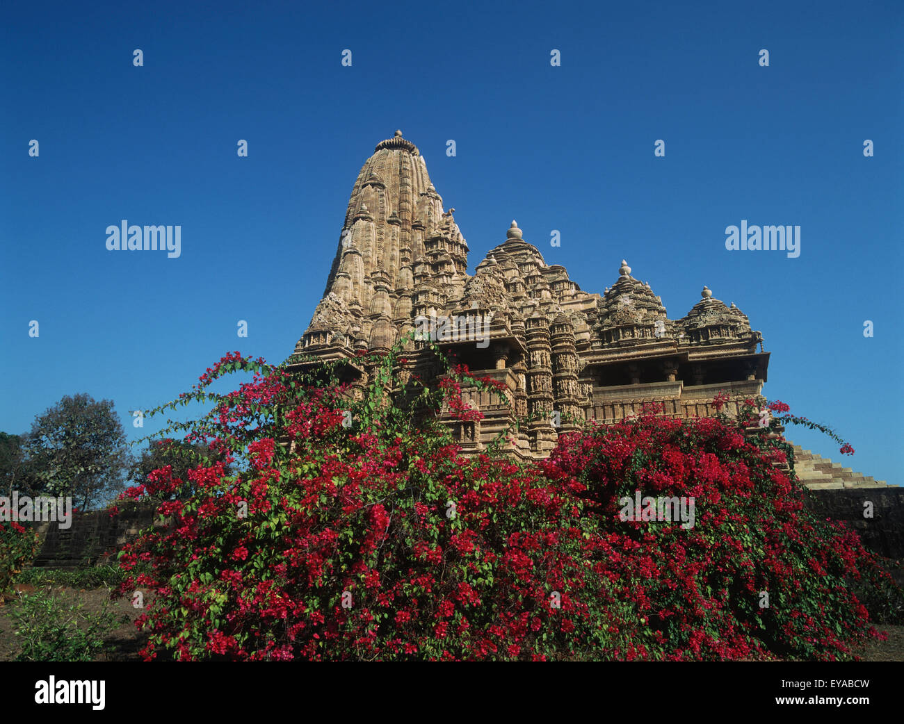 Kandariya, templi di Khajuraho Foto Stock