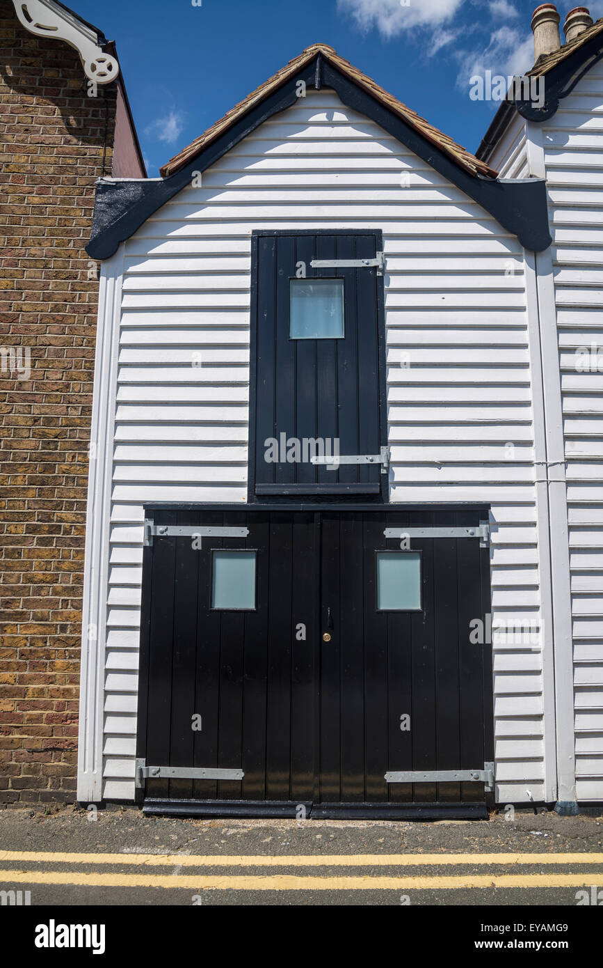 Pittoresca casa, Mare Street, whitstable kent, England, Regno Unito Foto Stock