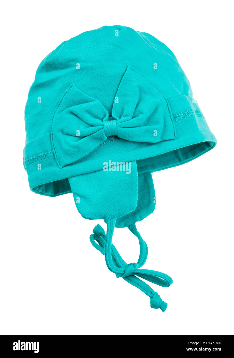 Bambini Cappello invernale isolato su uno sfondo bianco. Foto Stock