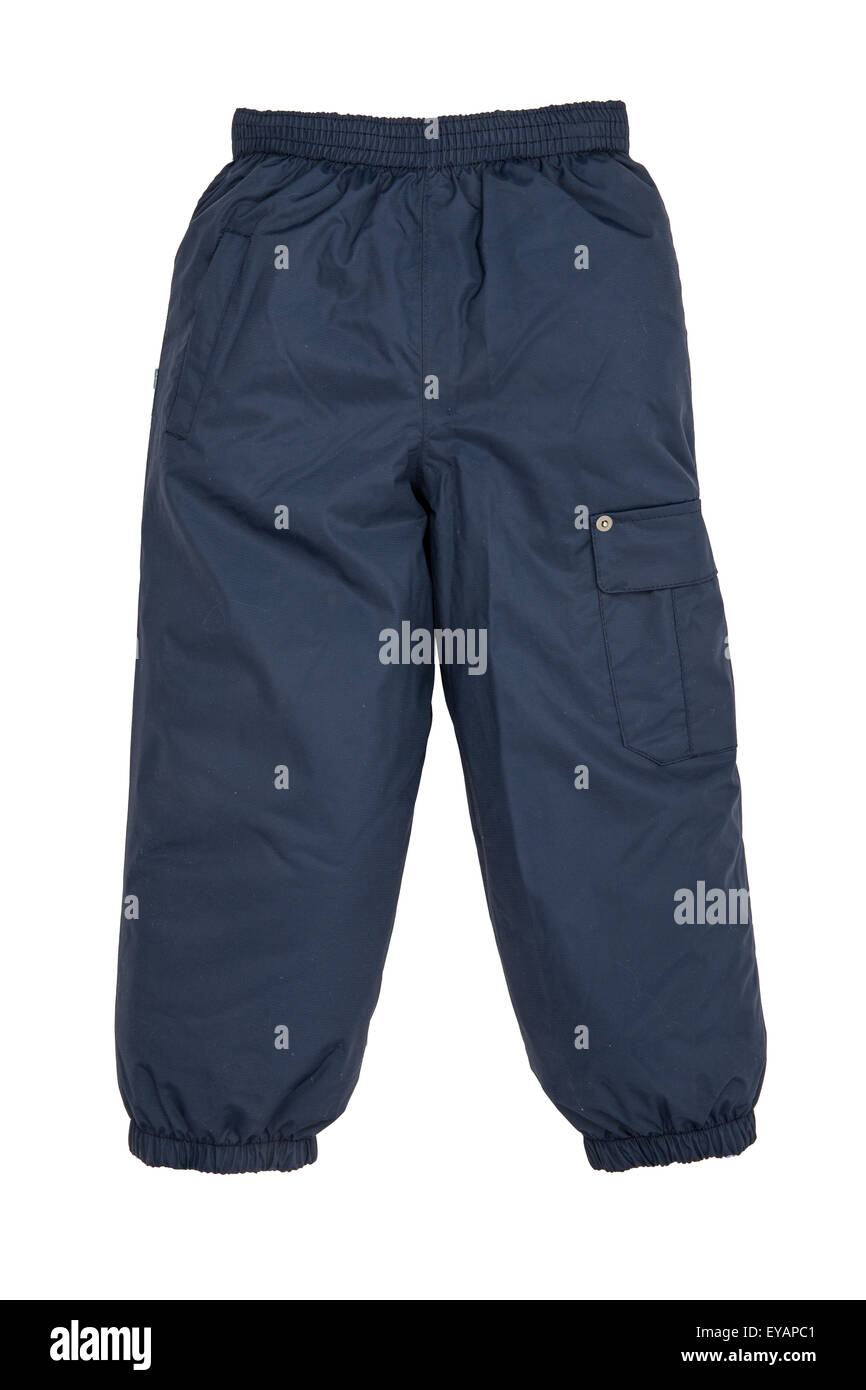 Pantalone caldo isolati su sfondo bianco Foto Stock