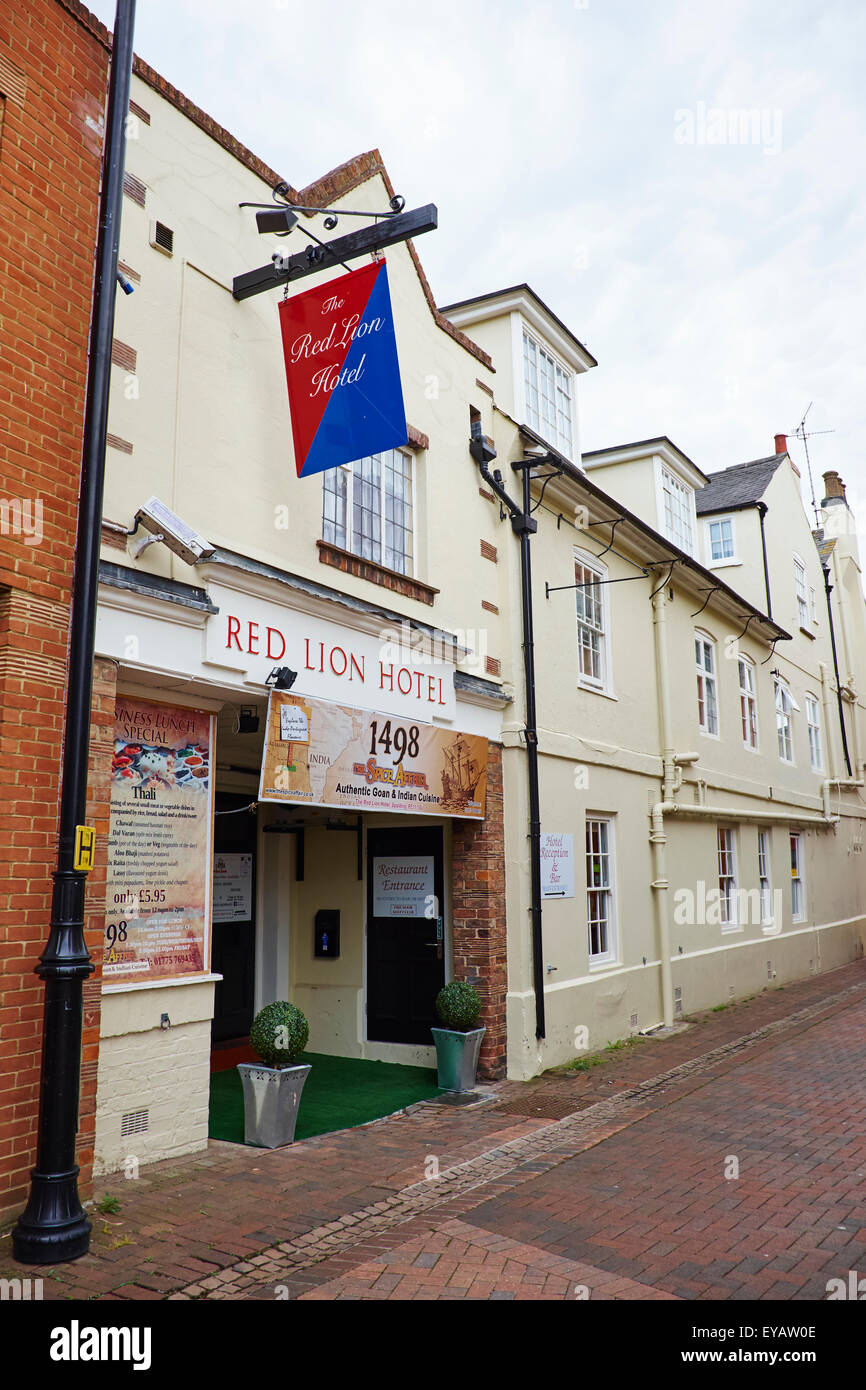 Red Lion Hotel Market Place Spalding Lincolnshire UK Foto Stock