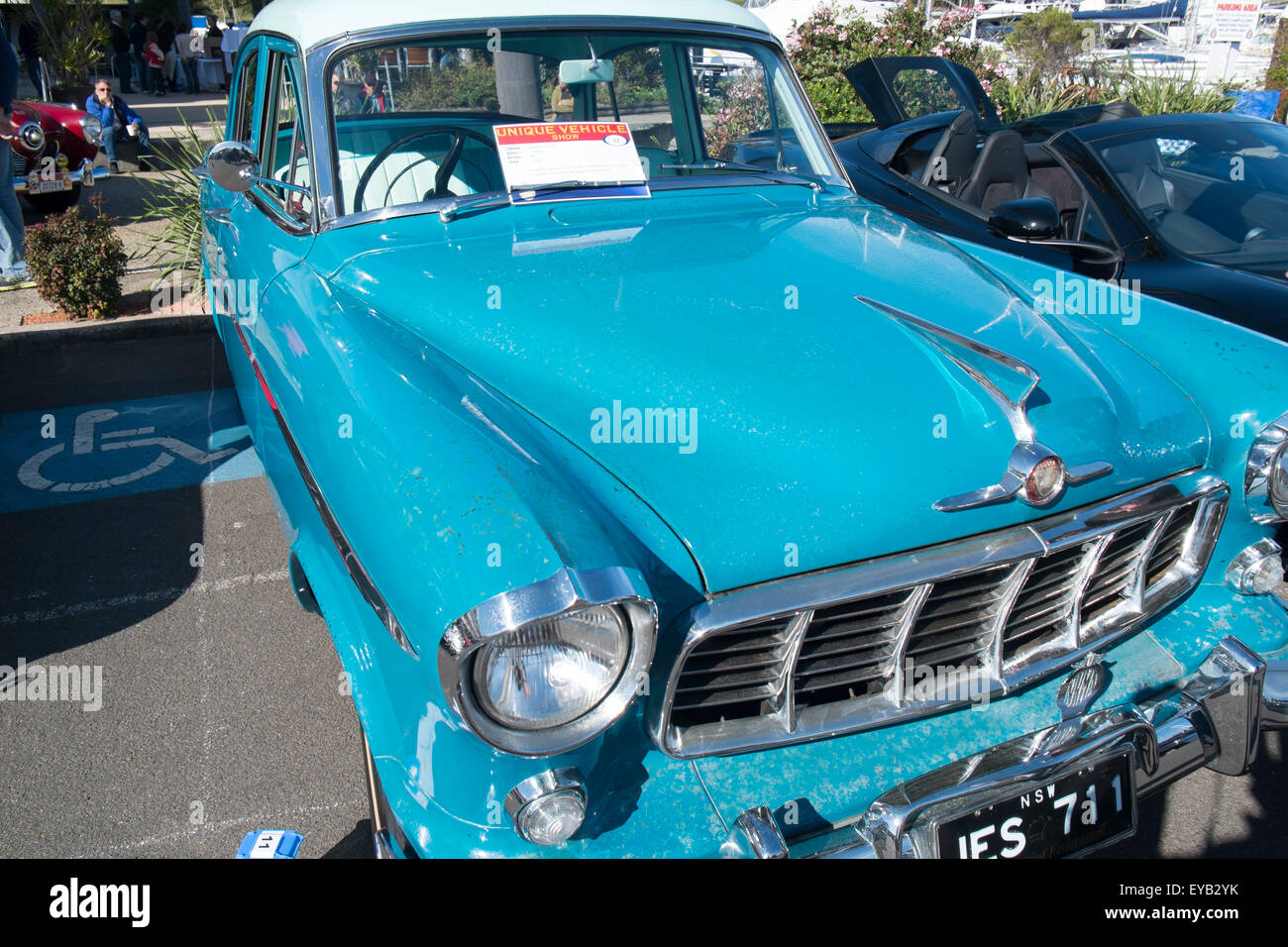 Sydney, Australia. 26 Luglio, 2015. Nella foto Holden FE dal 1956 Credit: modello10/Alamy Live News Foto Stock
