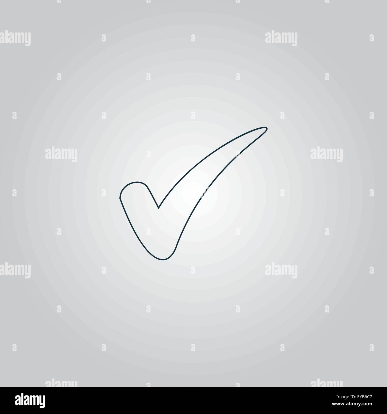 icona di confermare Illustrazione Vettoriale