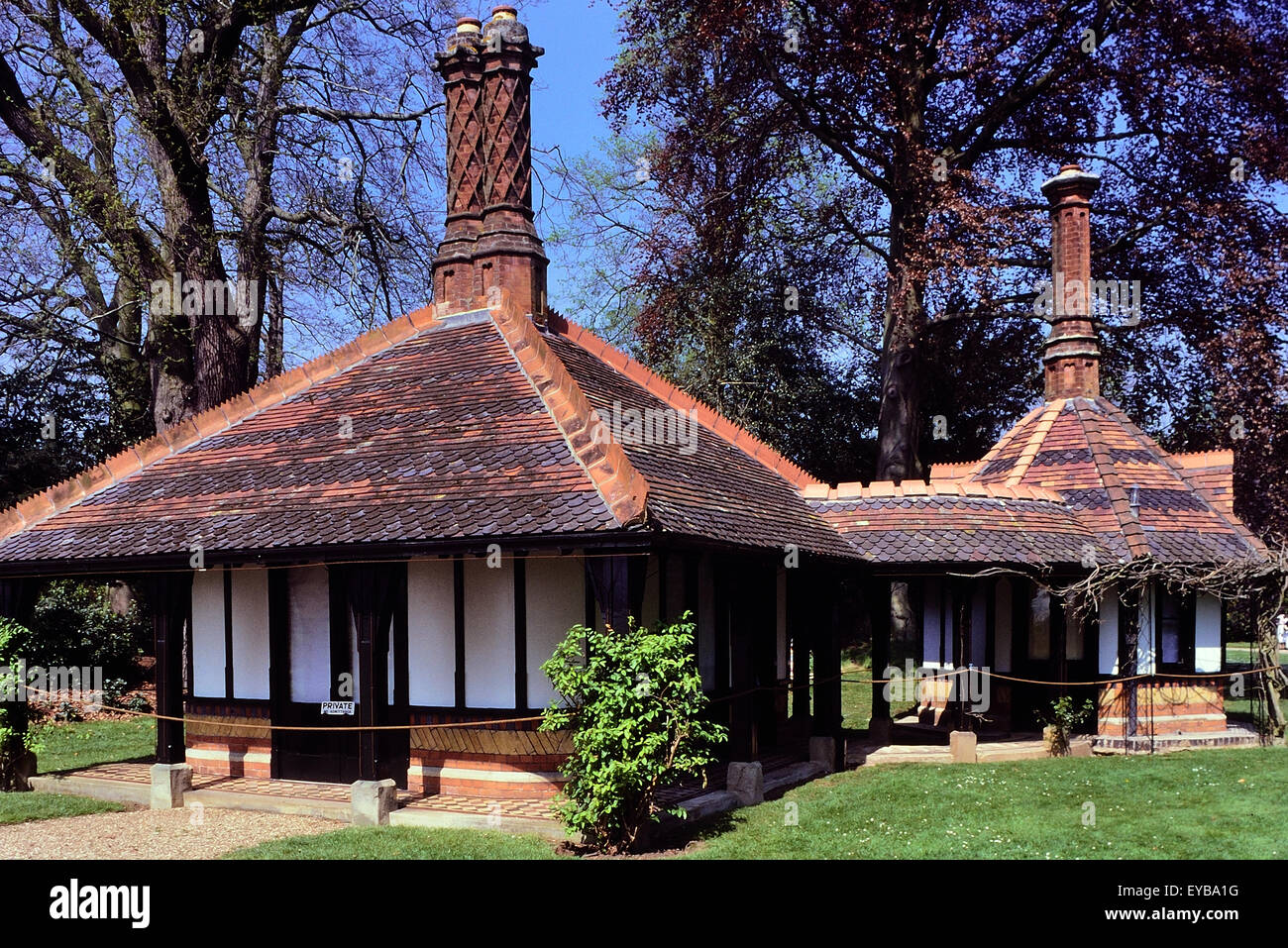 La regina Victoria's Tea House Frogmore. Windsor. Berkshire. In Inghilterra. Regno Unito Foto Stock