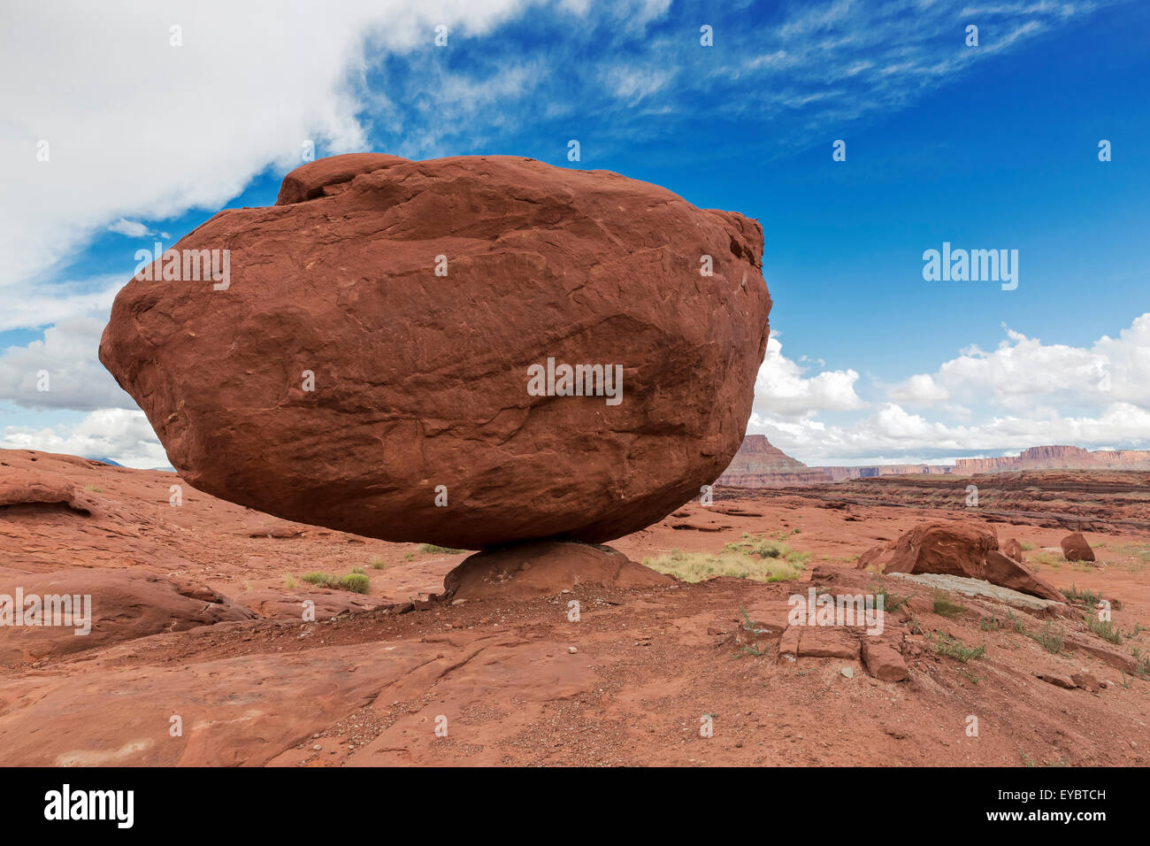 Roccia equilibrato, Moab, Utah Foto Stock