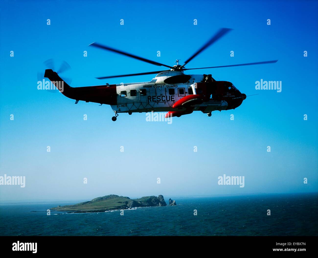 I servizi pubblici, Air-Sea Rescue, Howth Head, Co Dublin, Irlanda Foto Stock