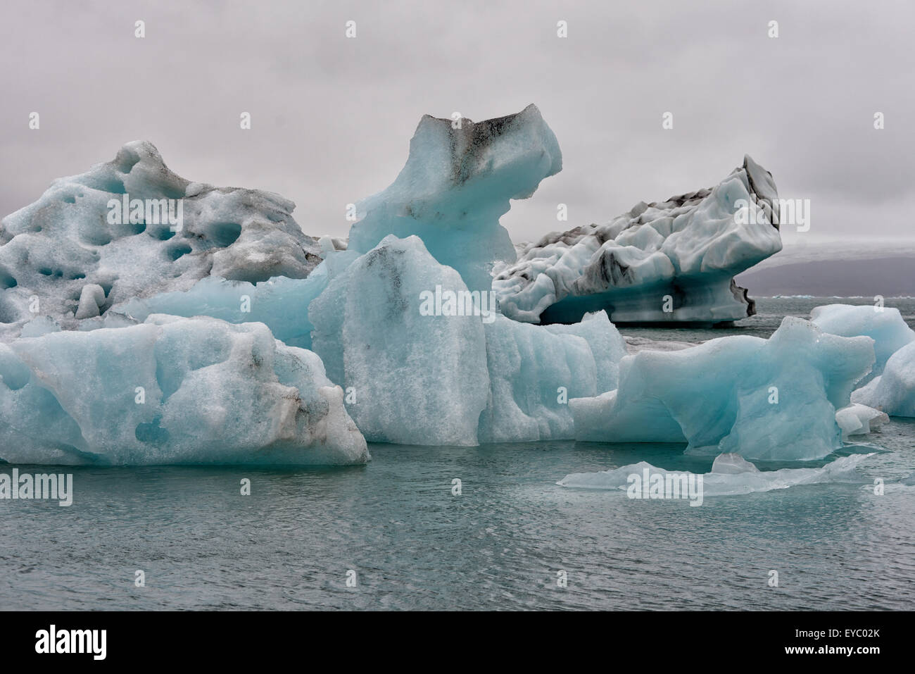 Jokulsarlon, Islanda Foto Stock