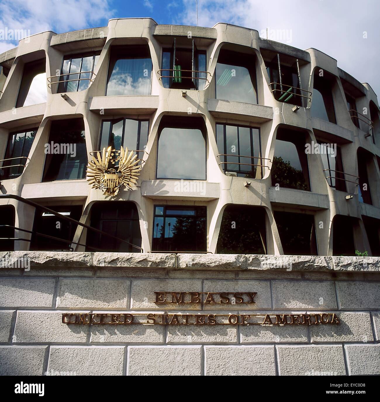 Ambasciata degli Stati Uniti d'America, Dublino, Co Dublin, Irlanda Foto Stock