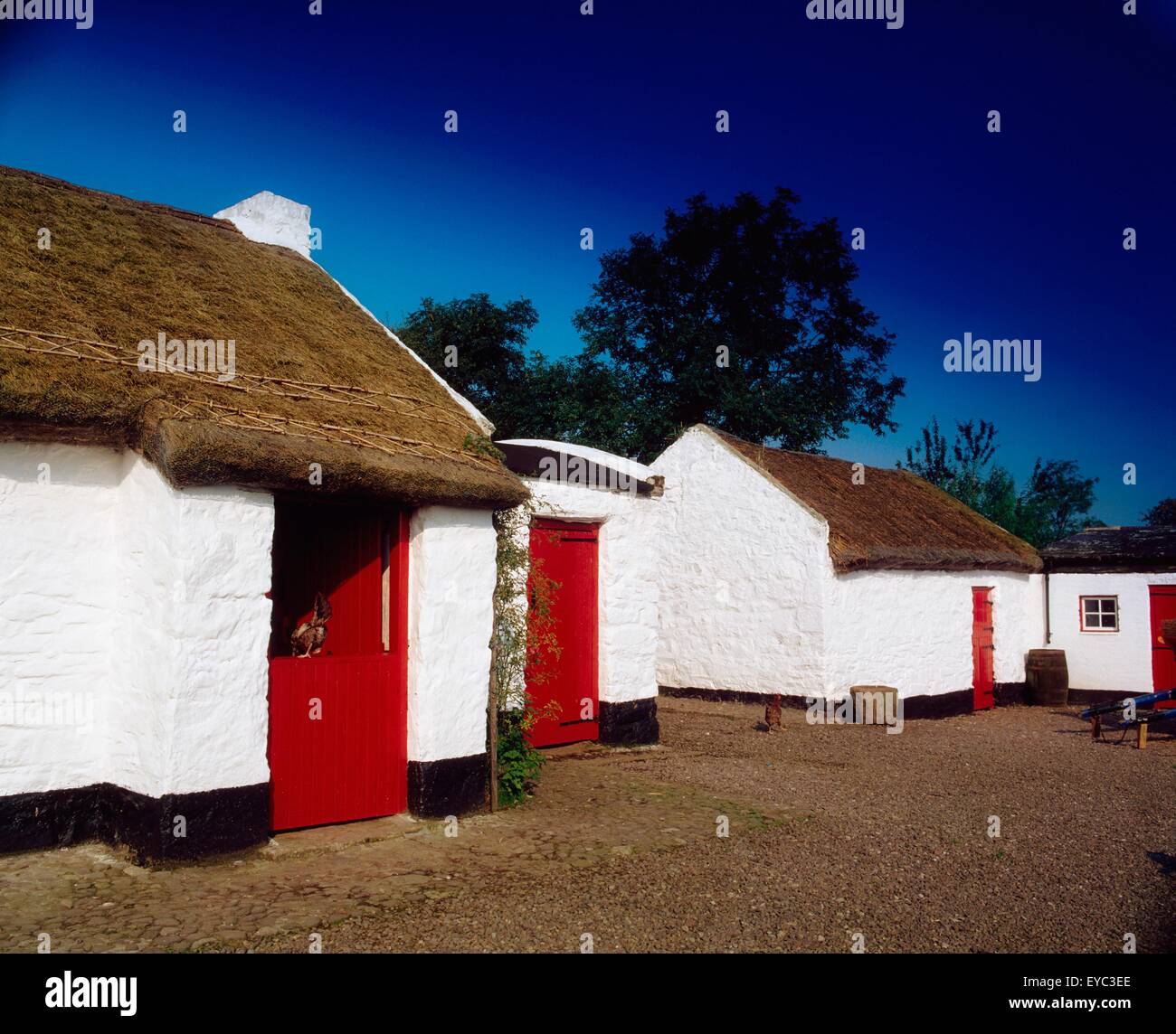 Concessione casa ancestrale, Co Tyrone, Irlanda; Homestead della famiglia di Ulysses Simpson Grant Foto Stock