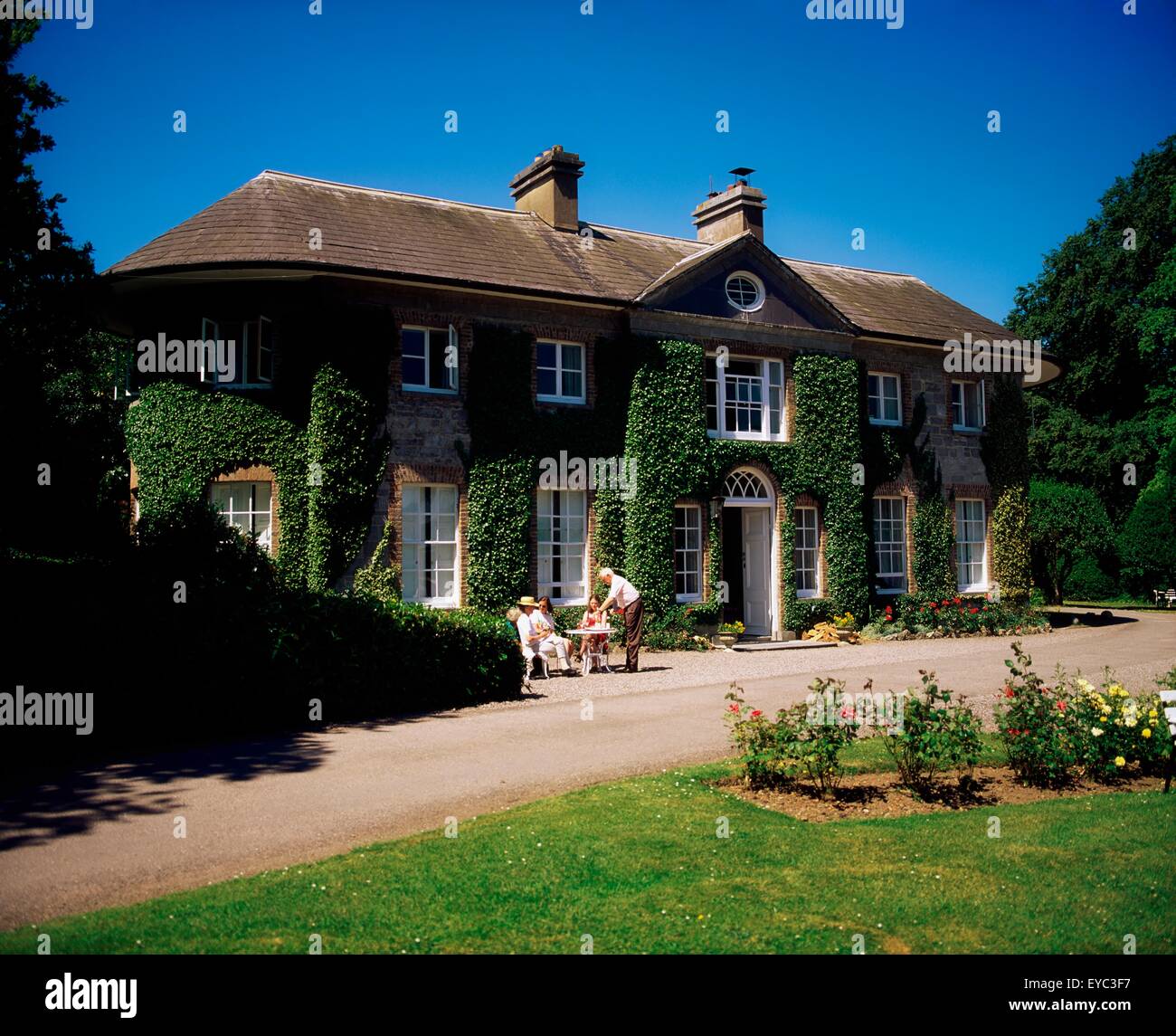 Assolas Country House, Kanturk, Co Cork, Irlanda; del XVII secolo la casa Foto Stock