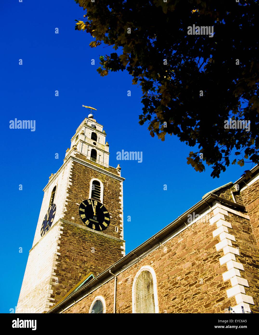 Chiesa di Sant'Anna, la città di Cork, nella contea di Cork, Irlanda; Chiesa di Clock Tower Foto Stock