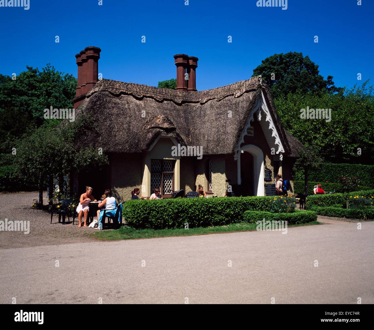Cottage Ornee, Killarney, County Kerry, Irlanda Foto Stock