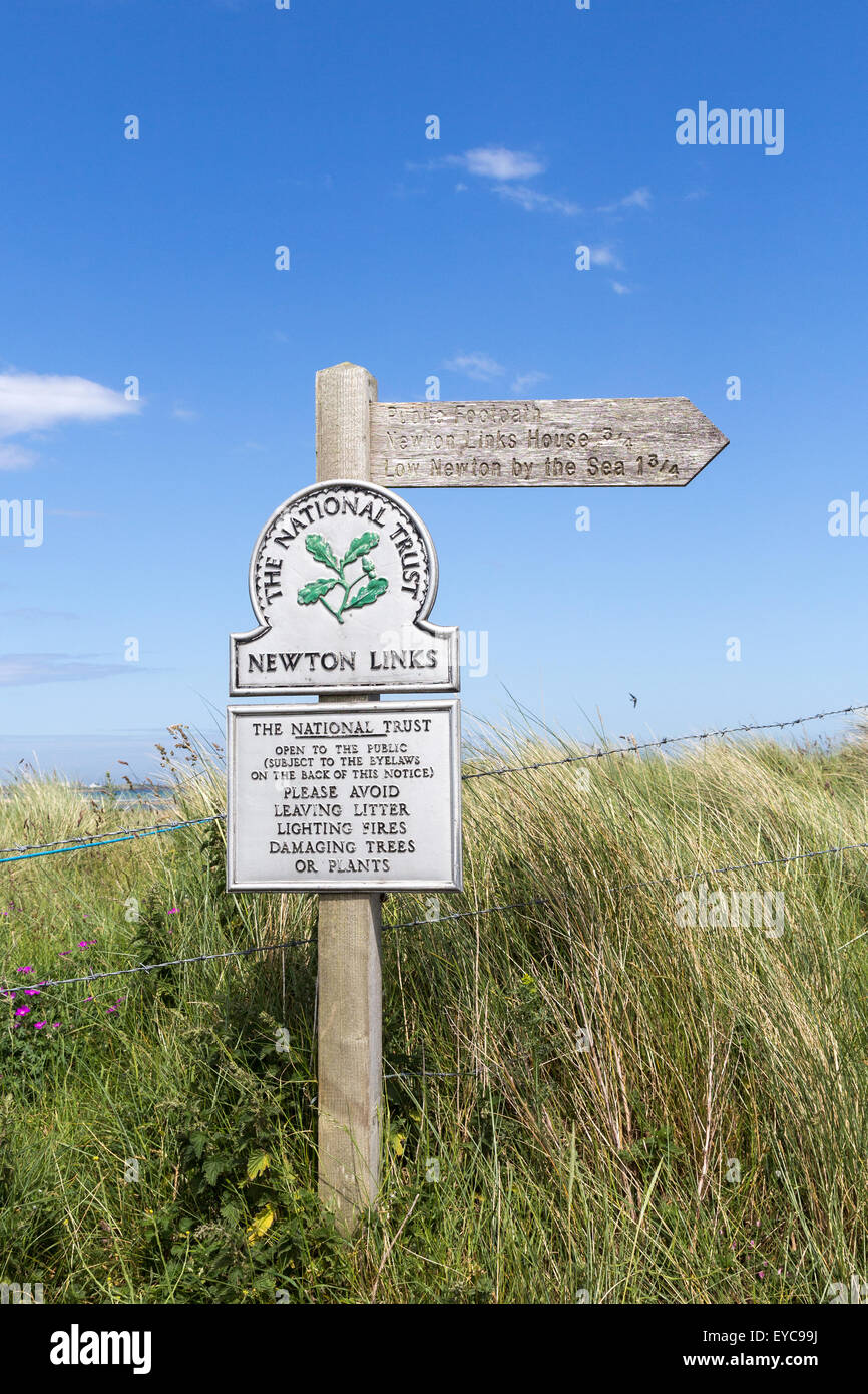 Beadnell Bay, Northumberland Foto Stock