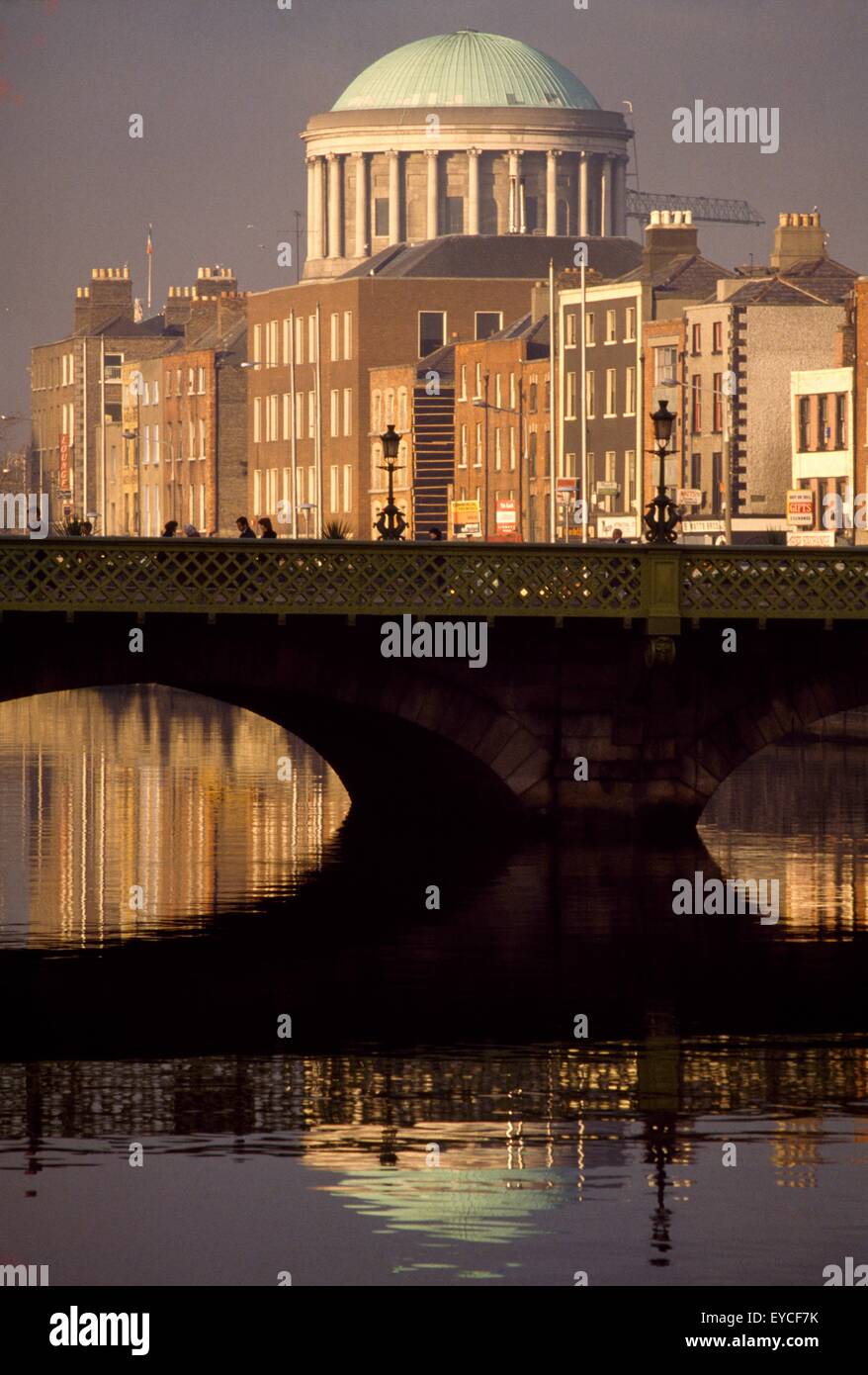 Quattro campi da tennis, Dublin City, County Dublin, Irlanda Foto Stock