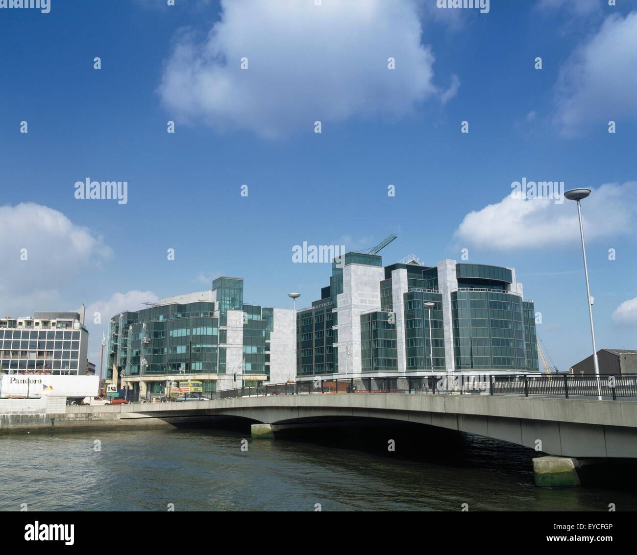 International Financial Services Centre, Dublin City, County Dublin, Irlanda Foto Stock