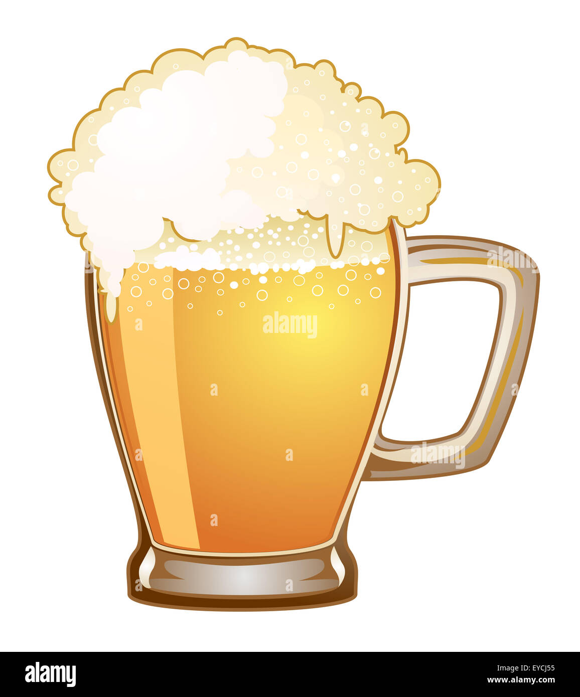 Birra alla spina Foto Stock