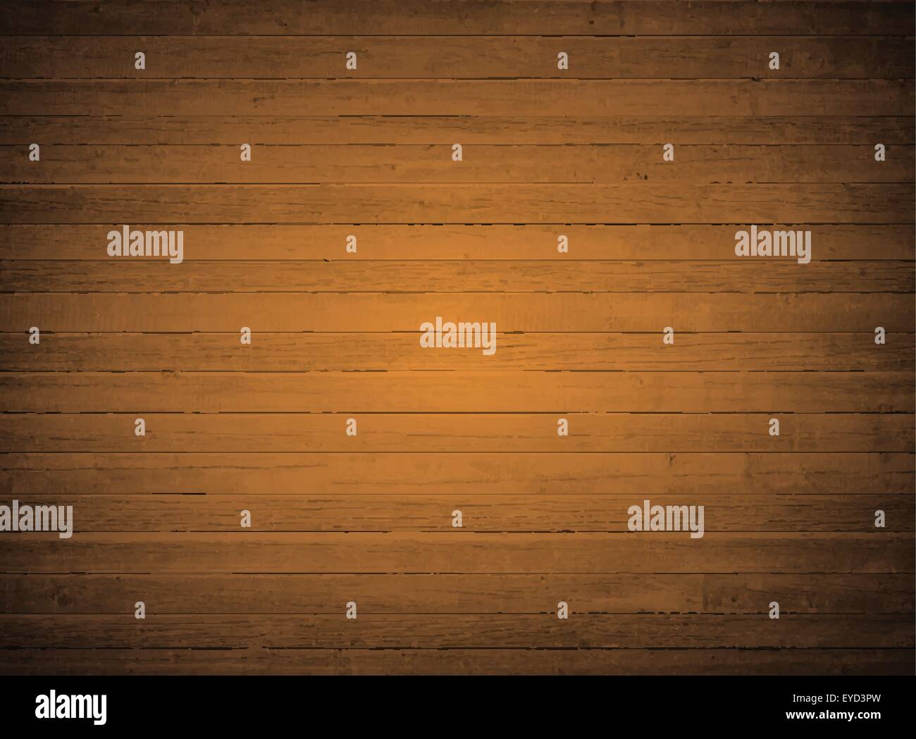 Bruno grana di legno con tavole orizzontali pavimento, tabella, la superficie di parete Illustrazione Vettoriale