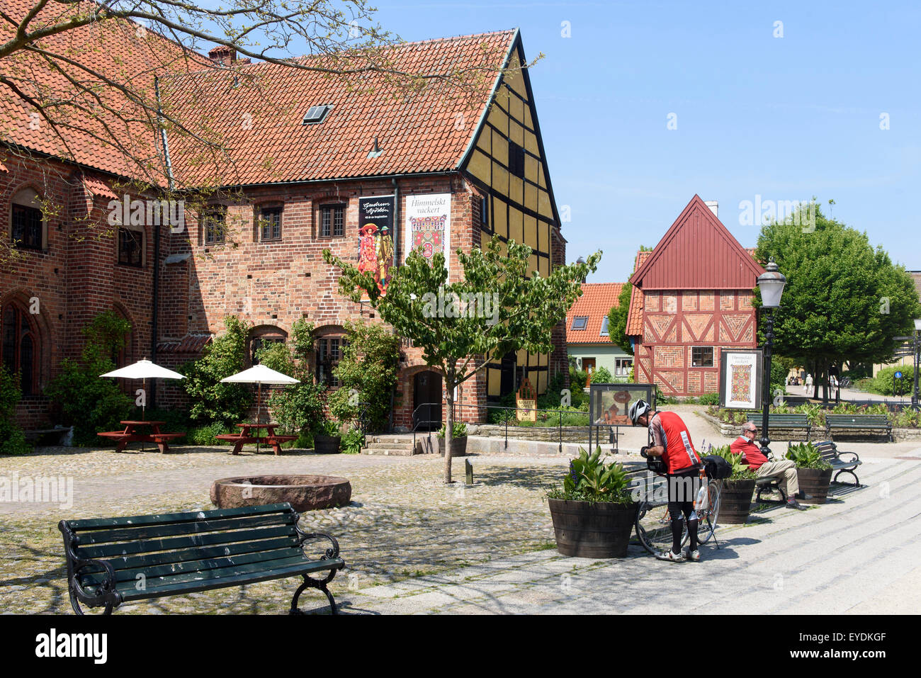 Convento francescano Stortorget in Ystad, Svezia Foto Stock