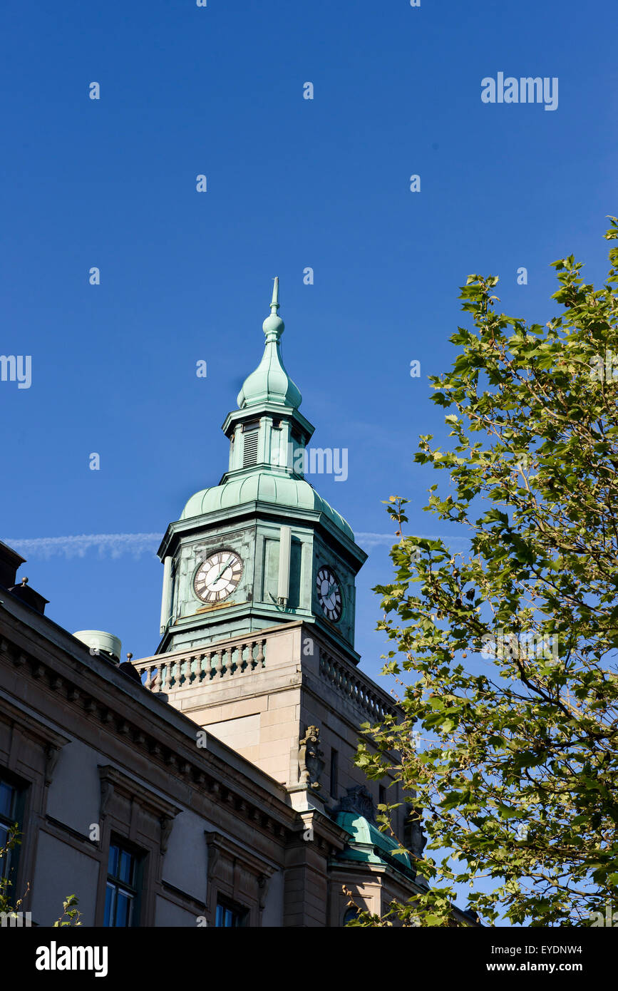 Edificio Riksgallerian in Karlskrona, Provincia Blekinge, Svezia Foto Stock