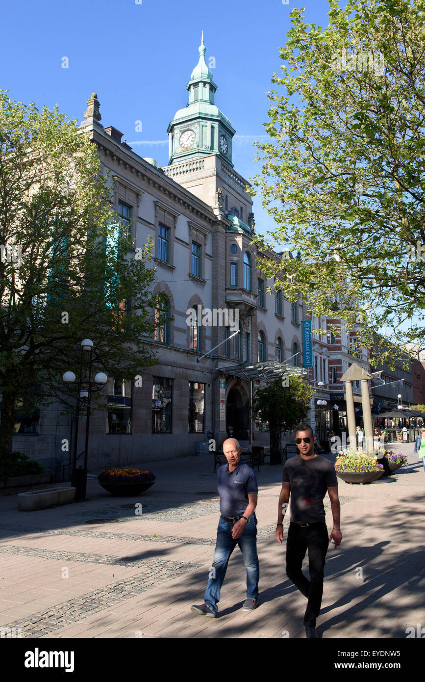 Edificio Riksgallerian in Karlskrona, Provincia Blekinge, Svezia Foto Stock