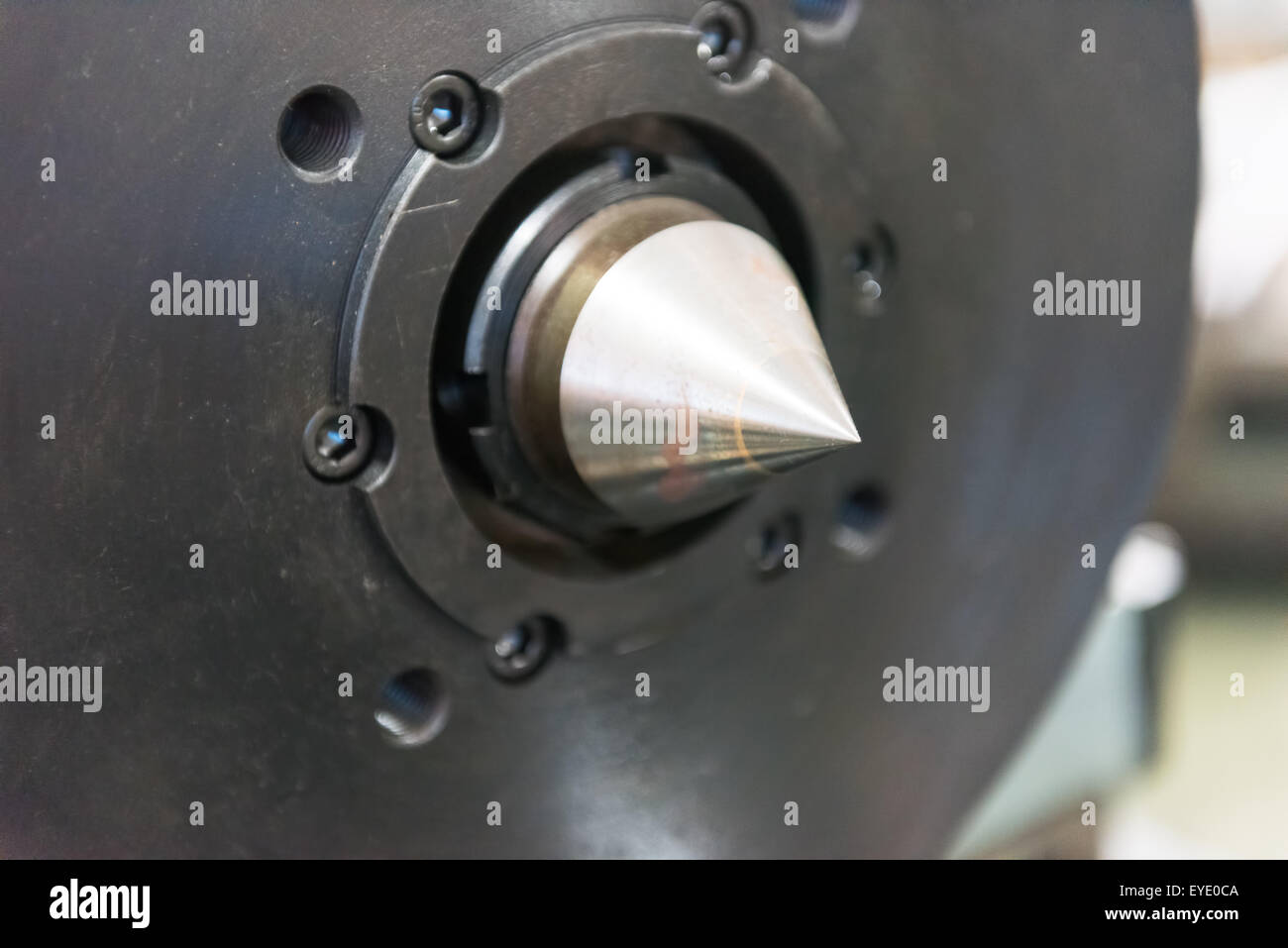 Vista ravvicinata della macchina utensile parte dettaglio Foto Stock