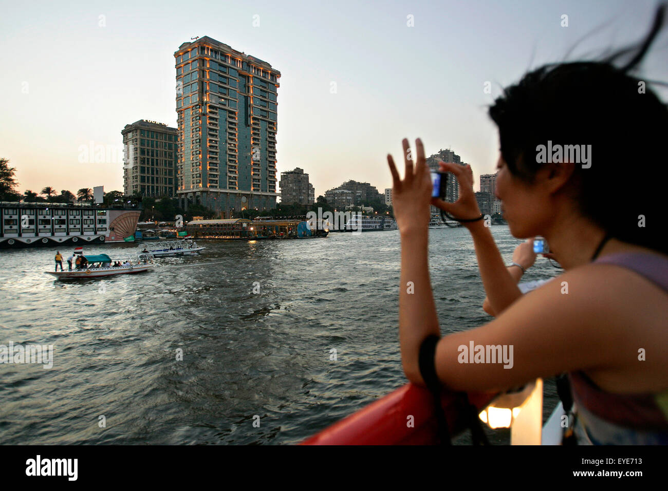 Crociera sul Nilo Foto Stock