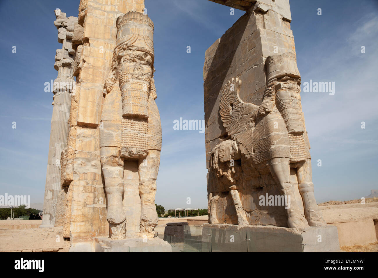 Porta di tutte le terre; Persepolis, Iran Foto Stock