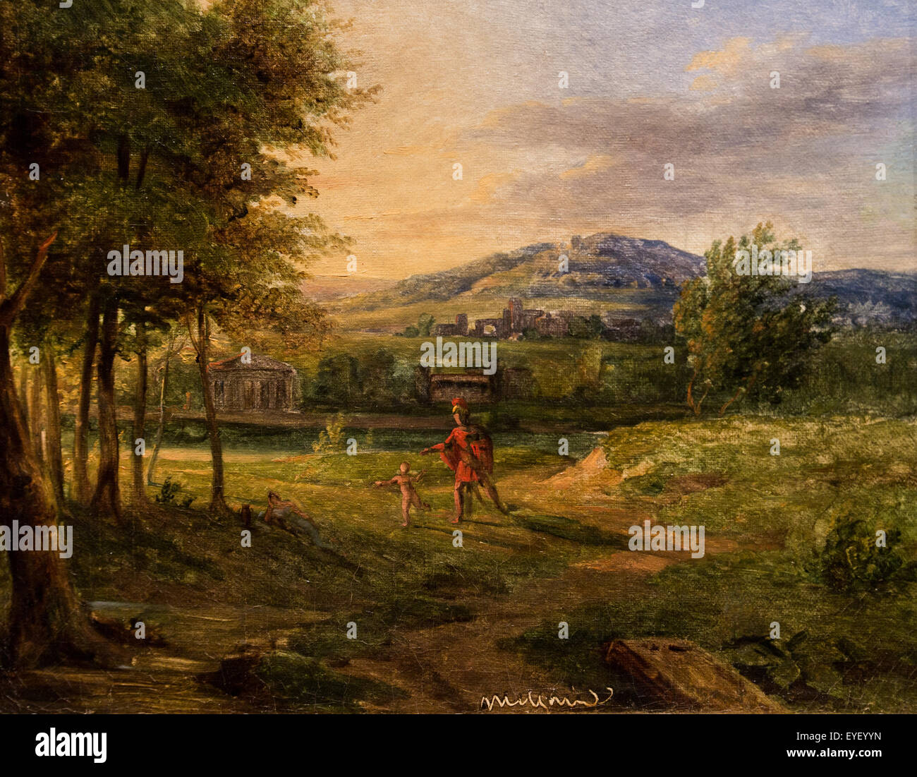 Marte e Rea Silvia 07/12/2013 - XIX secolo collezione Foto Stock