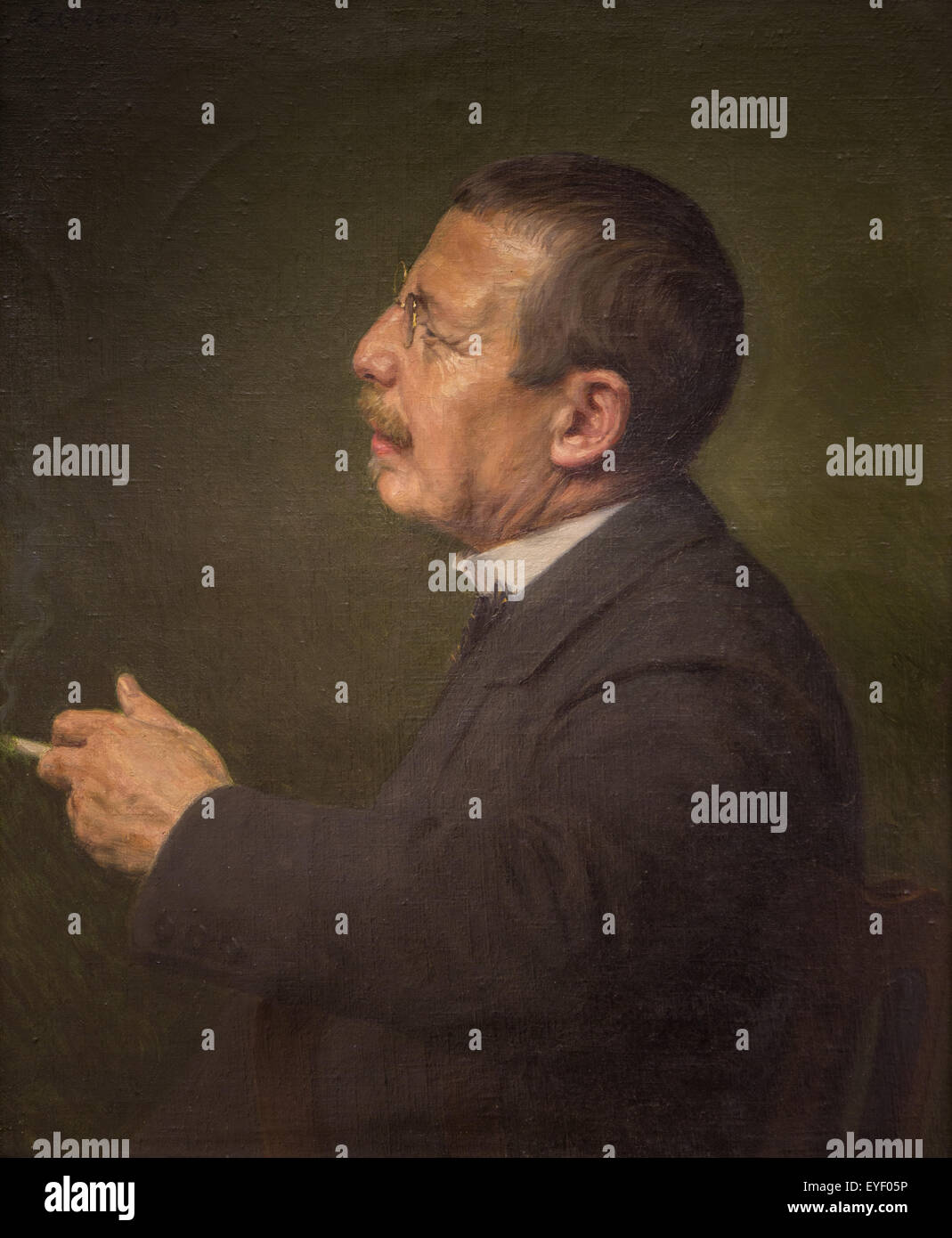 Self-portrait 18/09/2013 - XIX secolo collezione Foto Stock
