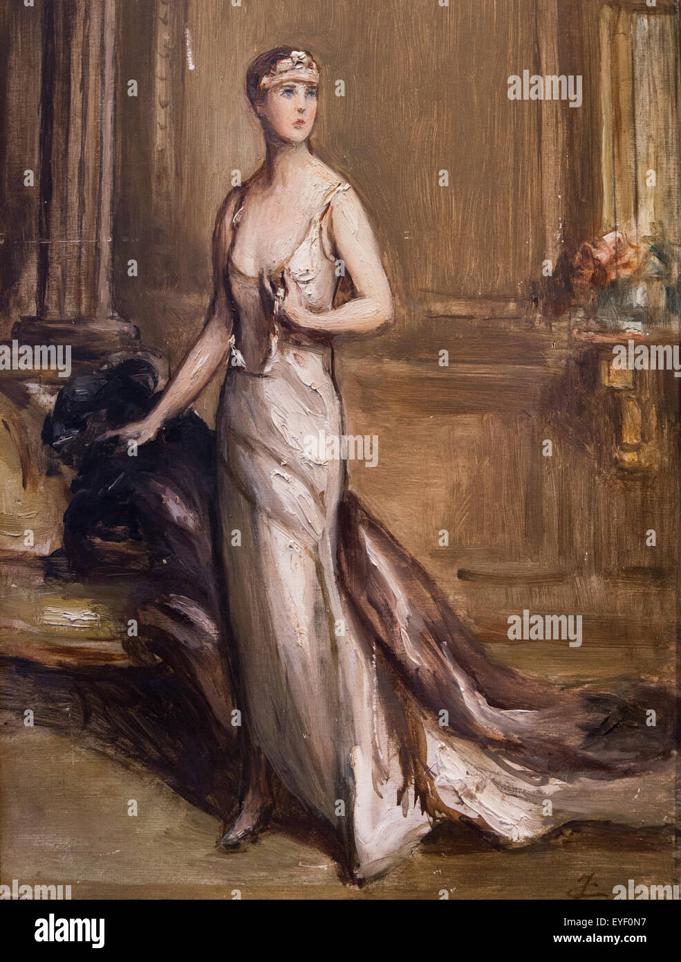 Isabelle di Orleans, duchessa di Guisa (1878-1961) Grande- nipote di Louis Philippe mi ha sposato nel 1899 il suo primo cugino, il duca di Guisa che divenne il capo di Orleans's home nel 1926. 17/10/2013 - XIX secolo collezione Foto Stock