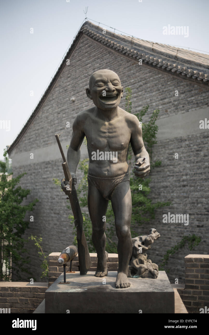 Songzhuang Art District, a Pechino, Cina Foto Stock