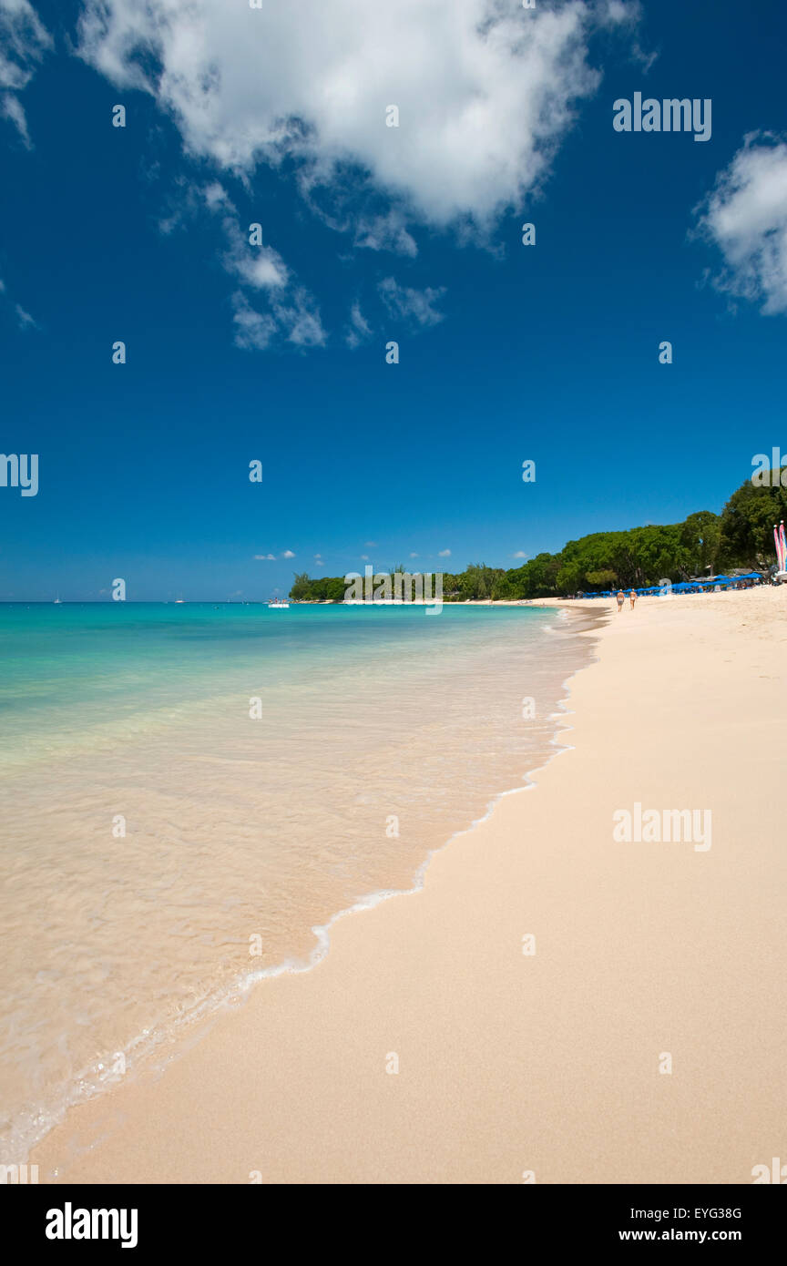 Sandy Lane Beach; Barbados Foto Stock