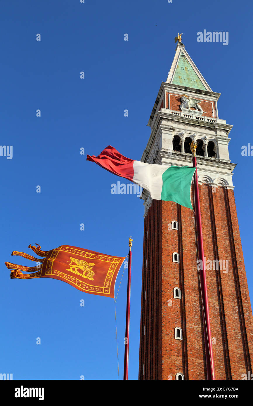 Campanile Venezia Foto Stock