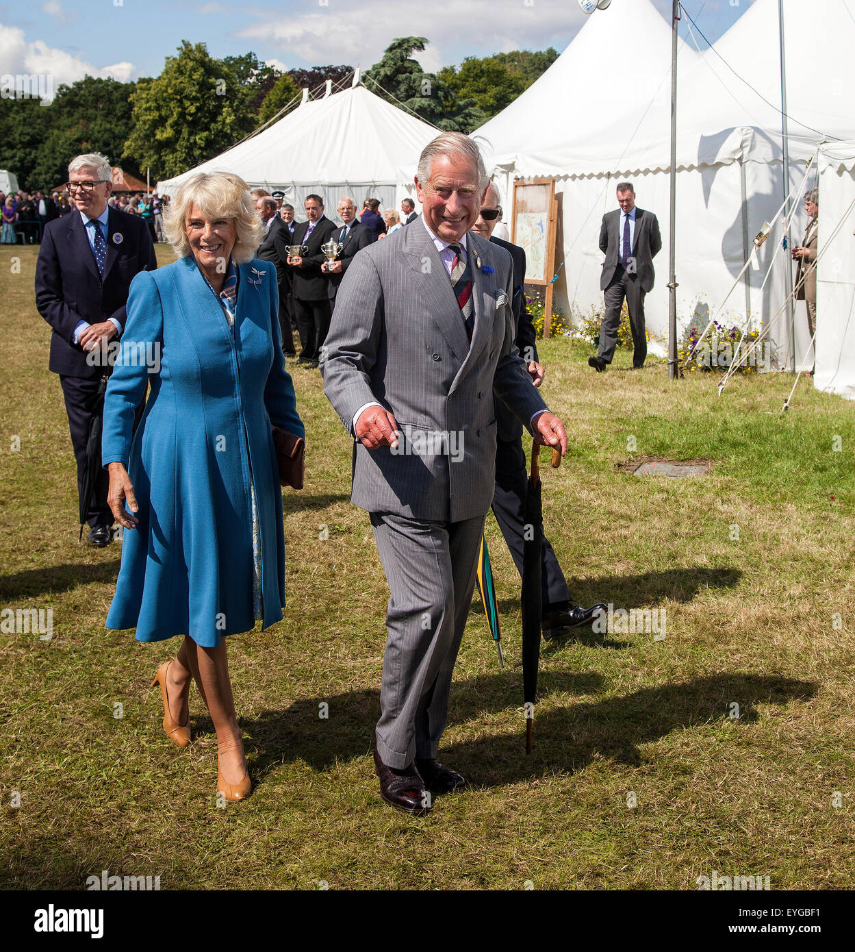 Sandringham, Norfolk, Regno Unito. 29 Luglio, 2015. 134Sandringham Flower Show 2015. Credito: Ian Ward/Alamy Live News Foto Stock